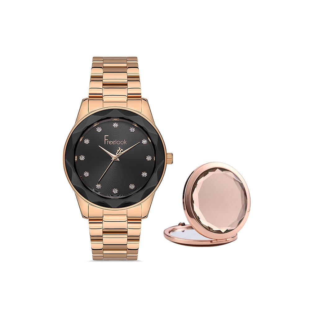 Freelook Belle - Ceas Dama Quartz Auriu Rose FL.1.10340.3