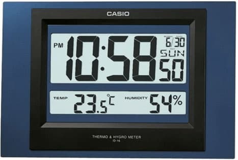 Стенен часовник Casio - ID-16S-2DF