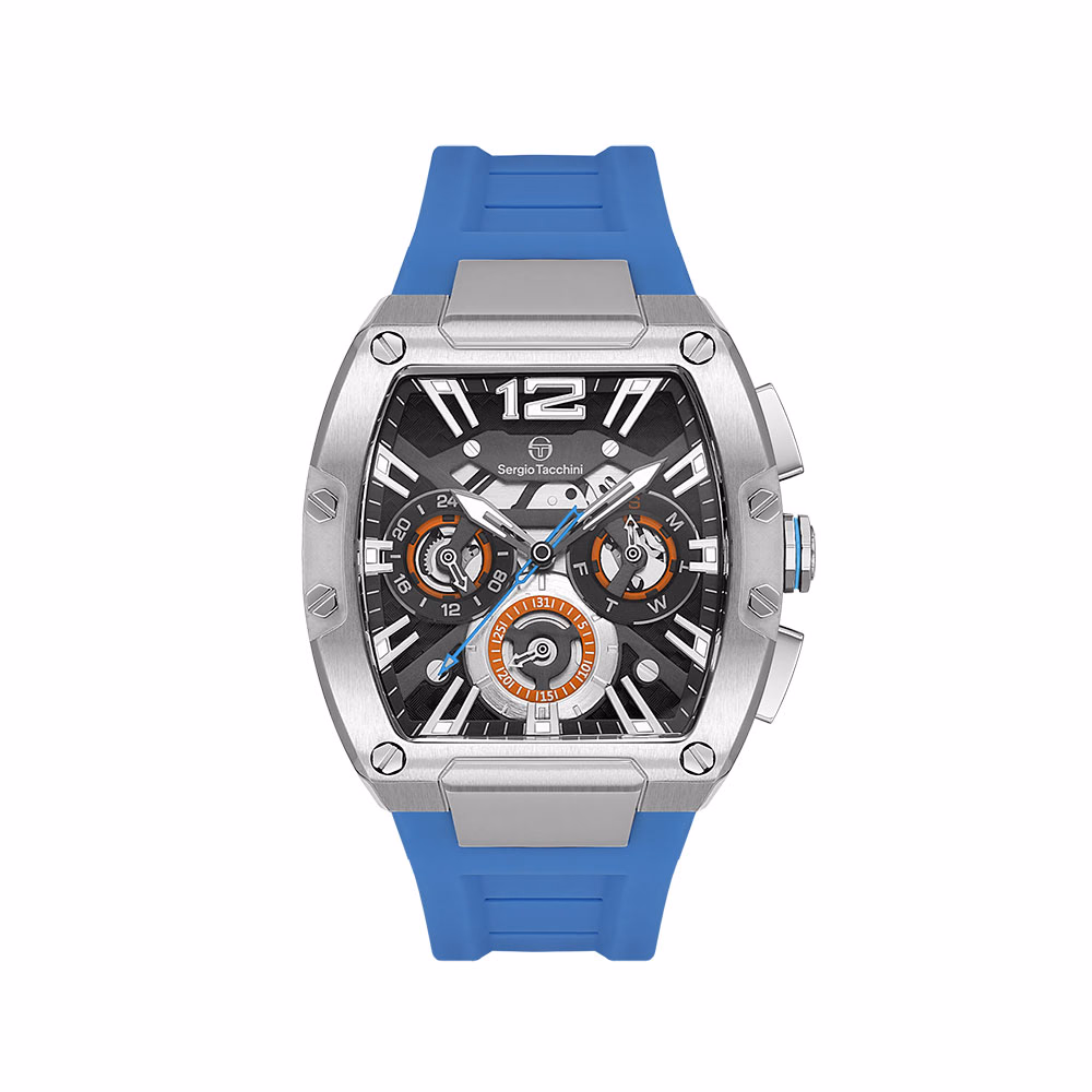 Sergio Tacchini Heritech - Ceas Barbatesc Quartz Albastru ST.3.10003.2