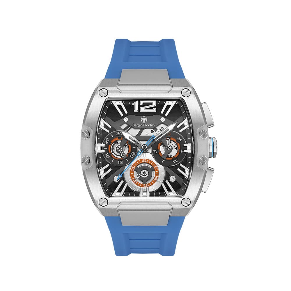 Sergio Tacchini Heritech - Ceas Barbatesc Quartz Albastru ST.3.10003.2