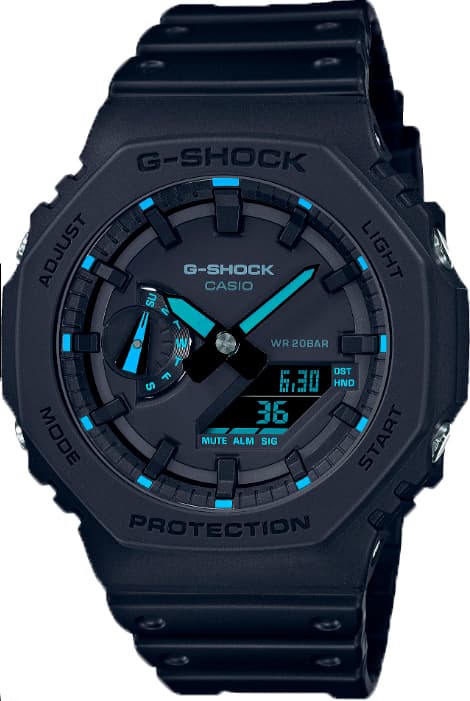 Мъжки часовник Casio G-Shock - GA-2100-1A2ER