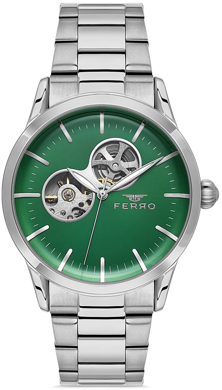 Мъжки часовник Ferro Open Heart - F31445A-A6
