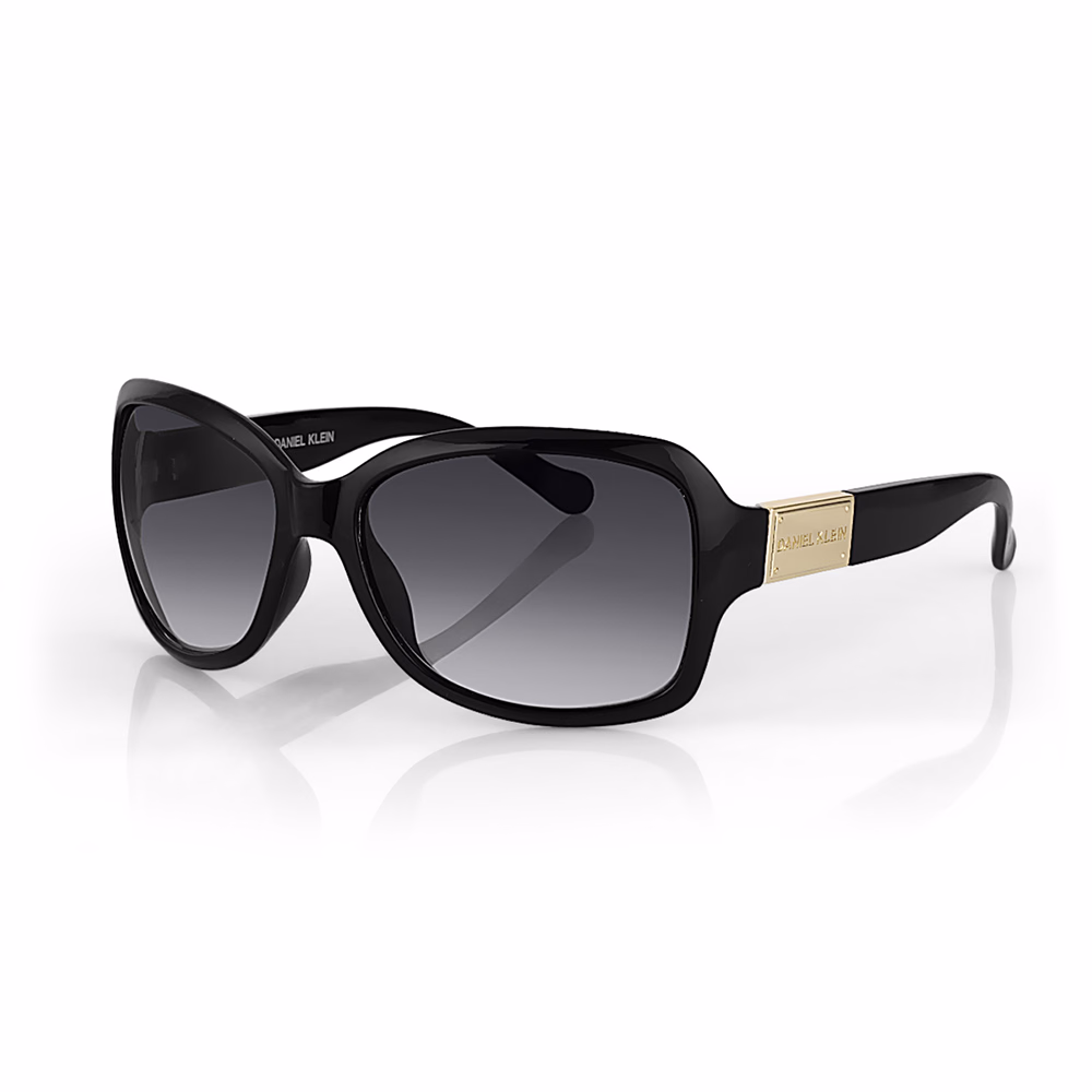 Ochelari de soare Daniel Klein negrii pentru Dama UV400 DK4311-1
