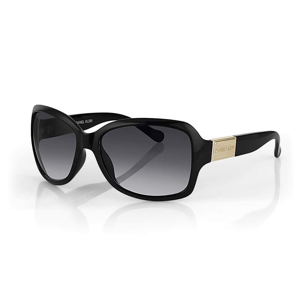 Ochelari de soare Daniel Klein negrii pentru Dama UV400 DK4311-1