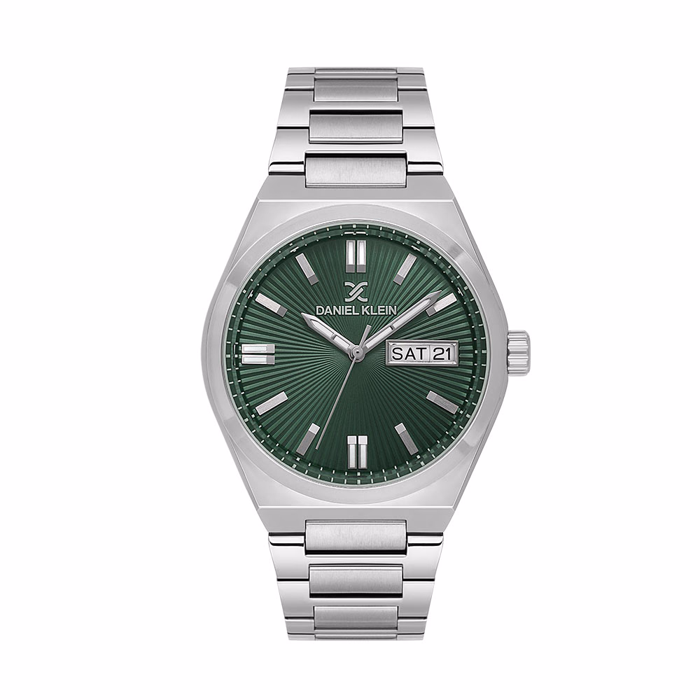 Daniel Klein Premium - Ceas Barbatesc Quartz Argintiu DK.1.14060.3