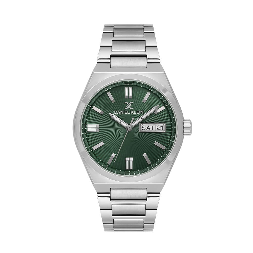 Daniel Klein Premium - Ceas Barbatesc Quartz Argintiu DK.1.14060.3