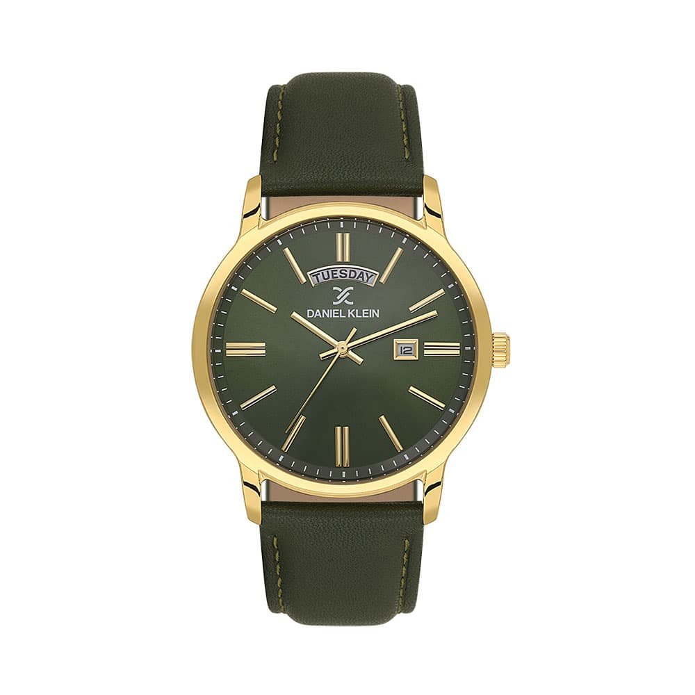 Daniel Klein Premium - Ceas Barbatesc Quartz Verde DK.6.14204-4