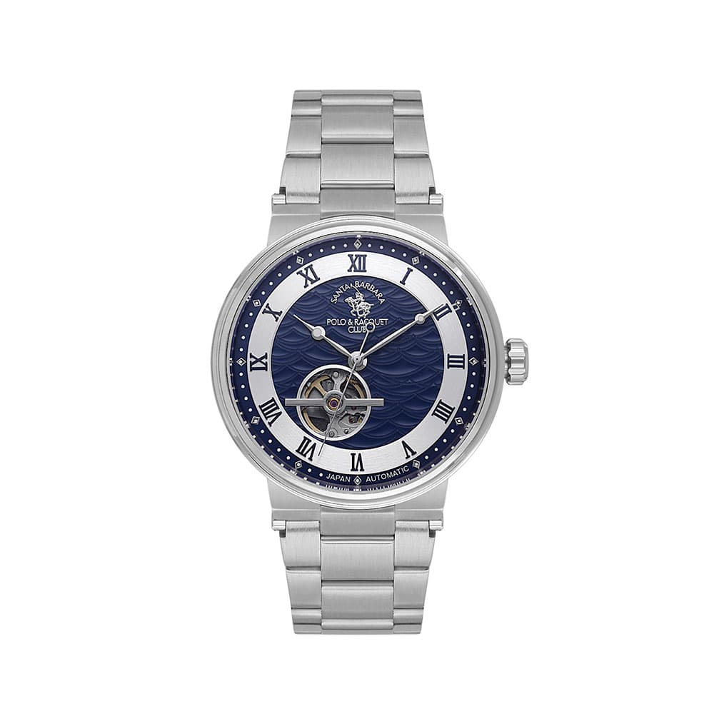 Santa Barbara Polo Luxury - Ceas Barbatesc Automatic Argintiu SB.1.10631.2