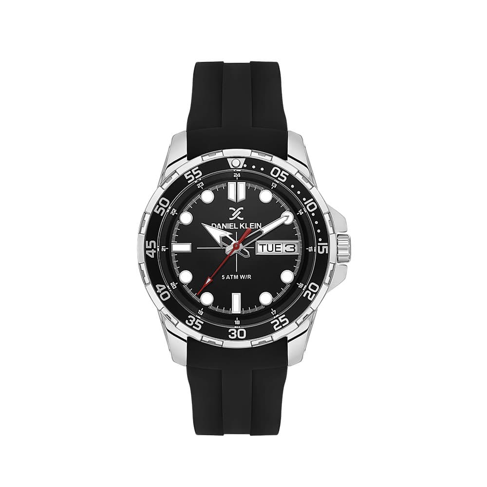 Daniel Klein Premium - Ceas Barbatesc Quartz Negru DK.1.13911.1