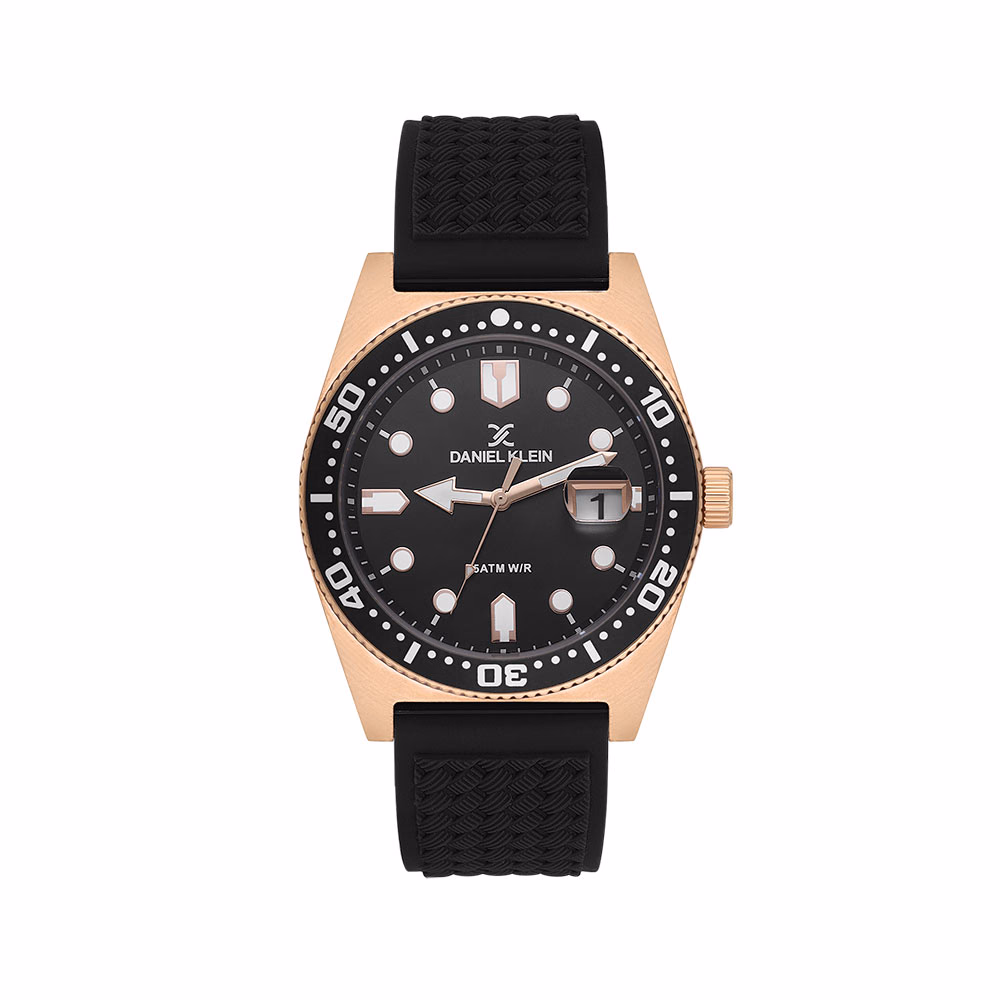 Daniel Klein Premium - Ceas Barbatesc Quartz Negru DK.1.14058.6