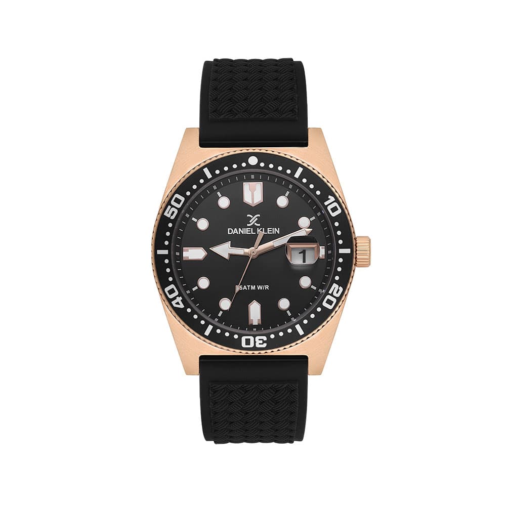 Daniel Klein Premium - Ceas Barbatesc Quartz Negru DK.1.14058.6