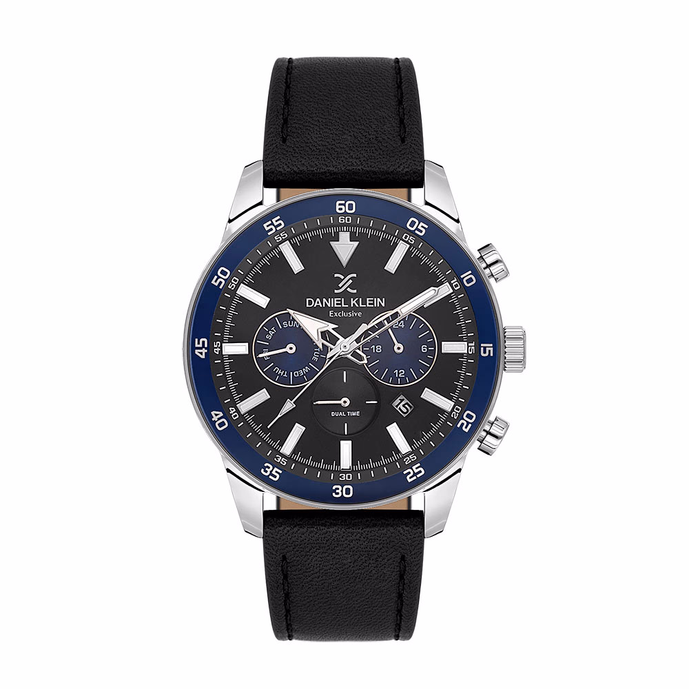 Daniel Klein Exclusive - Ceas Barbatesc Quartz Negru DK.1.14255-2