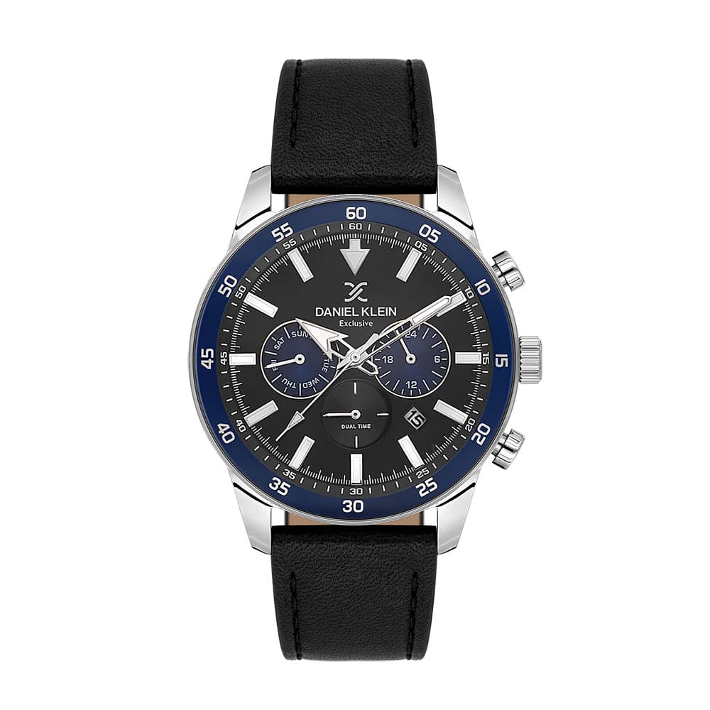 Daniel Klein Exclusive - Ceas Barbatesc Quartz Negru DK.1.14255-2