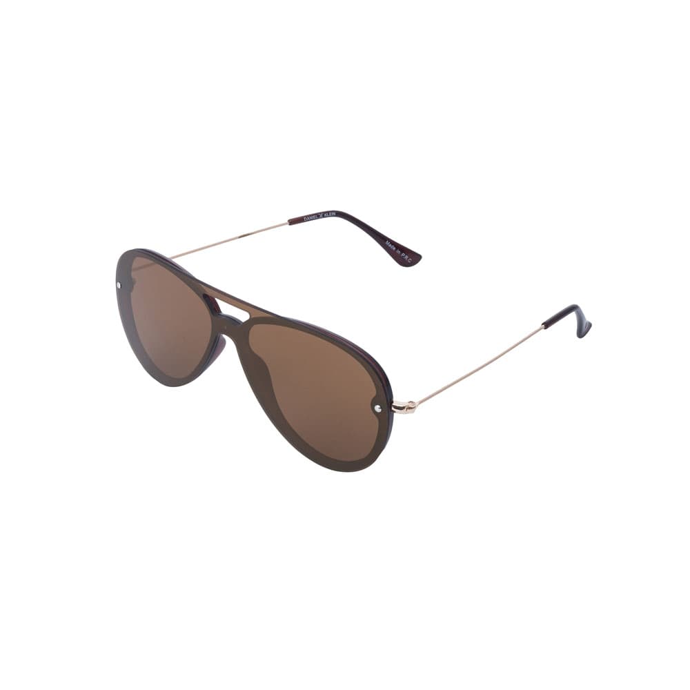 Ochelari de soare Daniel Klein Trendy maro pentru Dama UV400 DK4180P-3