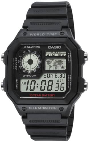 Мъжки часовник CASIO - AE-1200WH-1AVEF