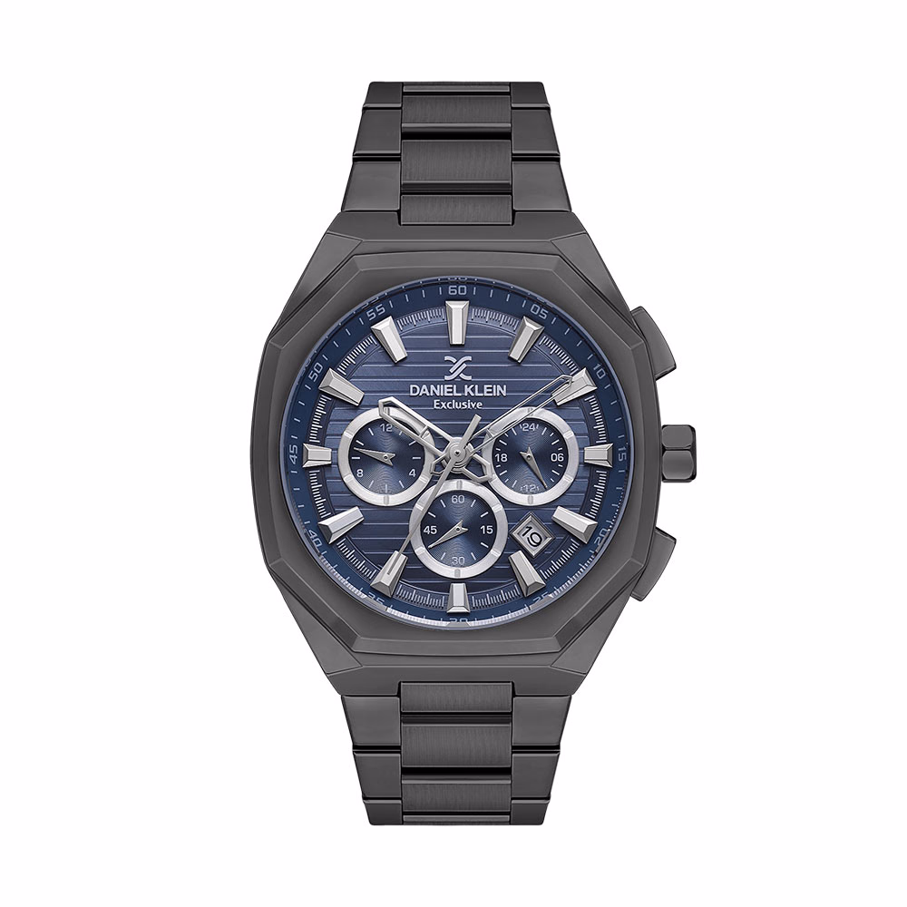 Daniel Klein Exclusive - Ceas Barbatesc Quartz Antracit DK.1.13906.4