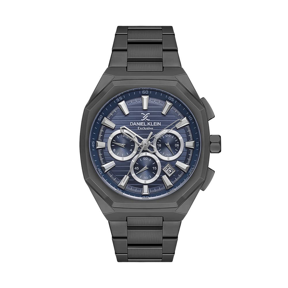 Daniel Klein Exclusive - Ceas Barbatesc Quartz Antracit DK.1.13906.4