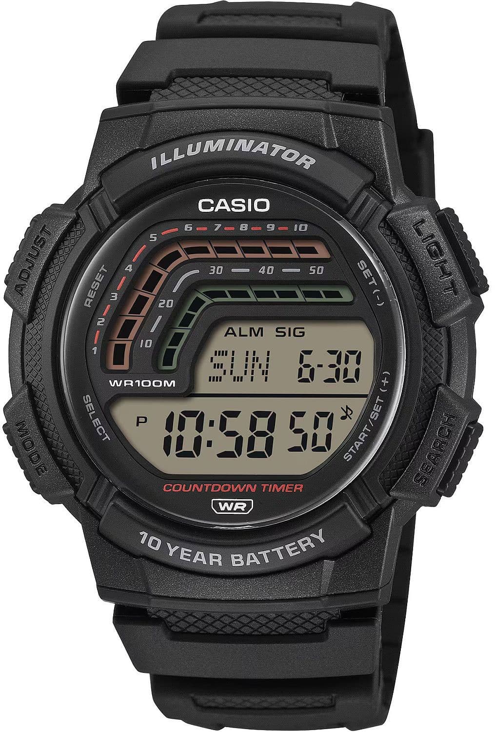 Мъжки часовник Casio - WS-1800-1AVEF