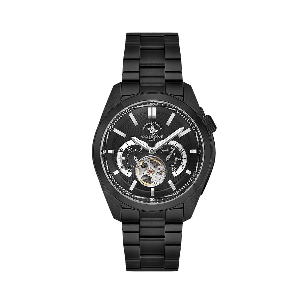 Santa Barbara Polo Luxury - Ceas Barbatesc Automatic Negru SB.1.10628.5