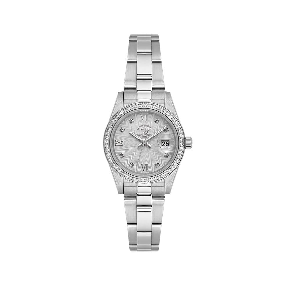 Santa Barbara Polo Unique - Ceas Dama Quartz Argintiu SB.4.10035.1