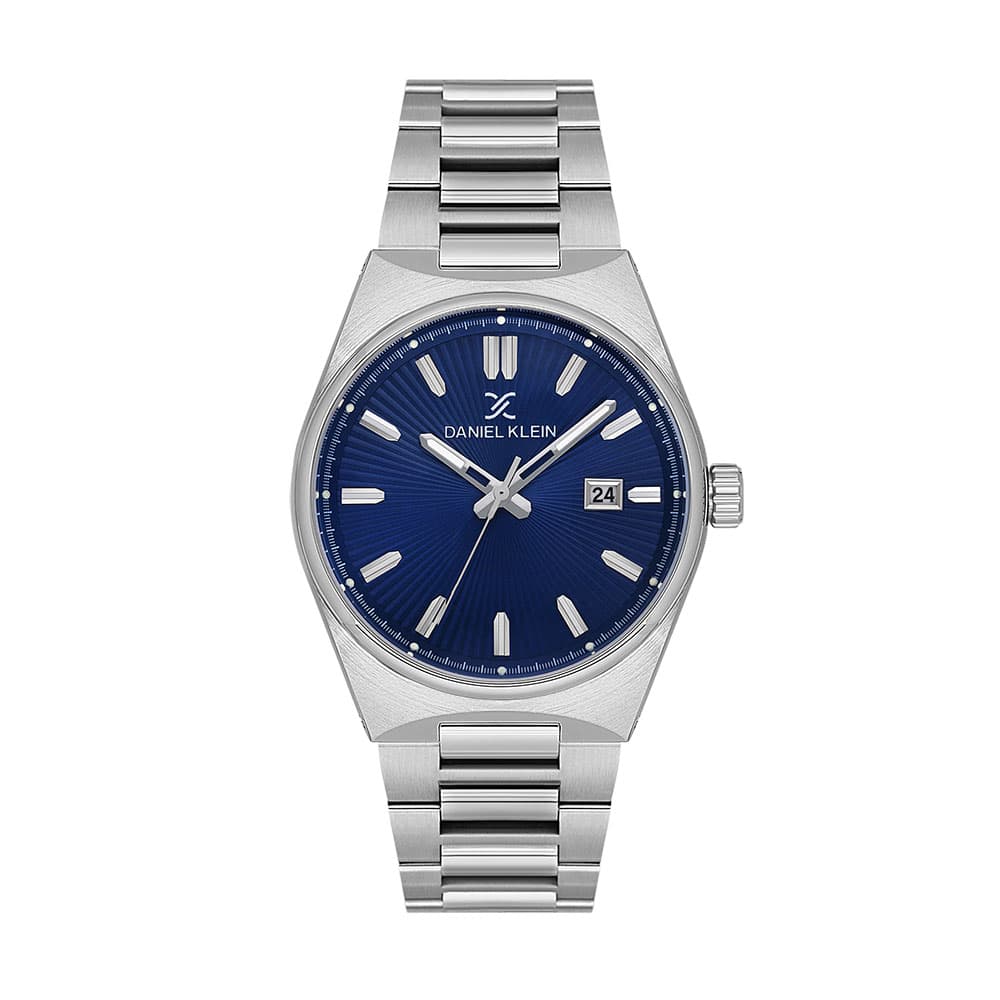 Daniel Klein Premium - Ceas Barbatesc Quartz Argintiu DK.1.14140.3