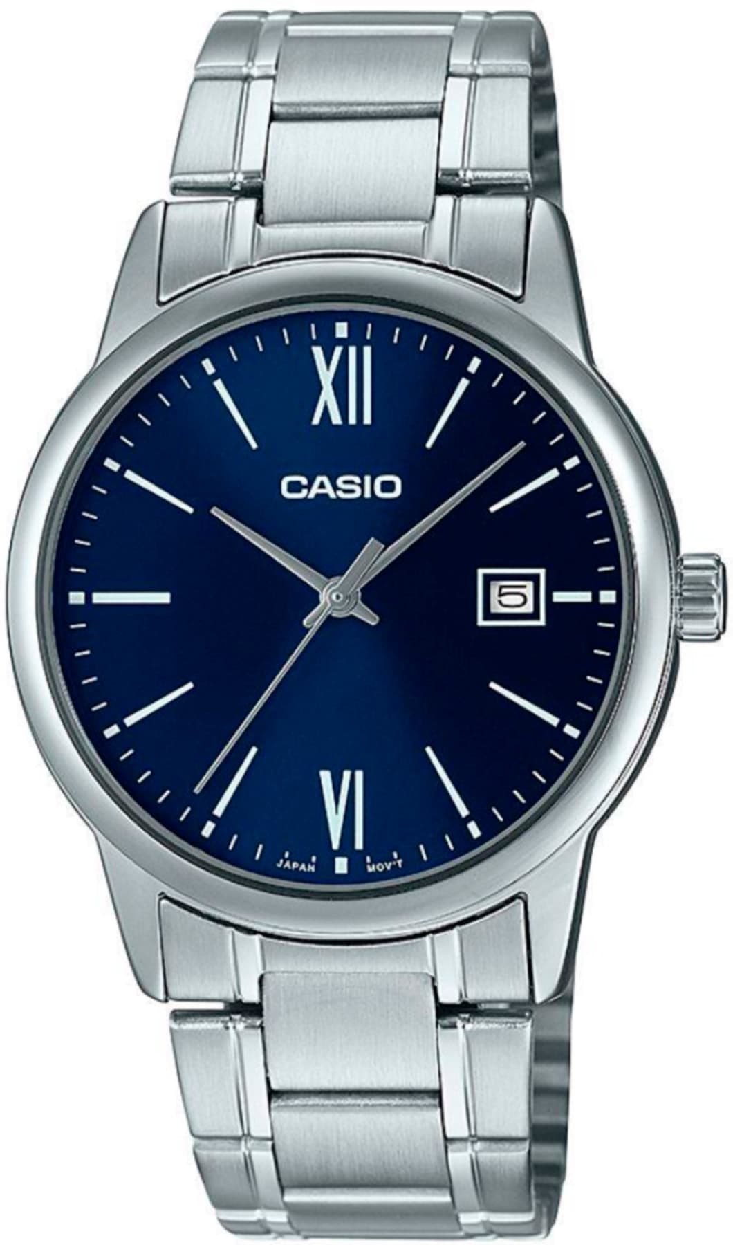 Мъжки аналогов часовник Casio - Casio Collection - MTP-V002D-2B3UDF