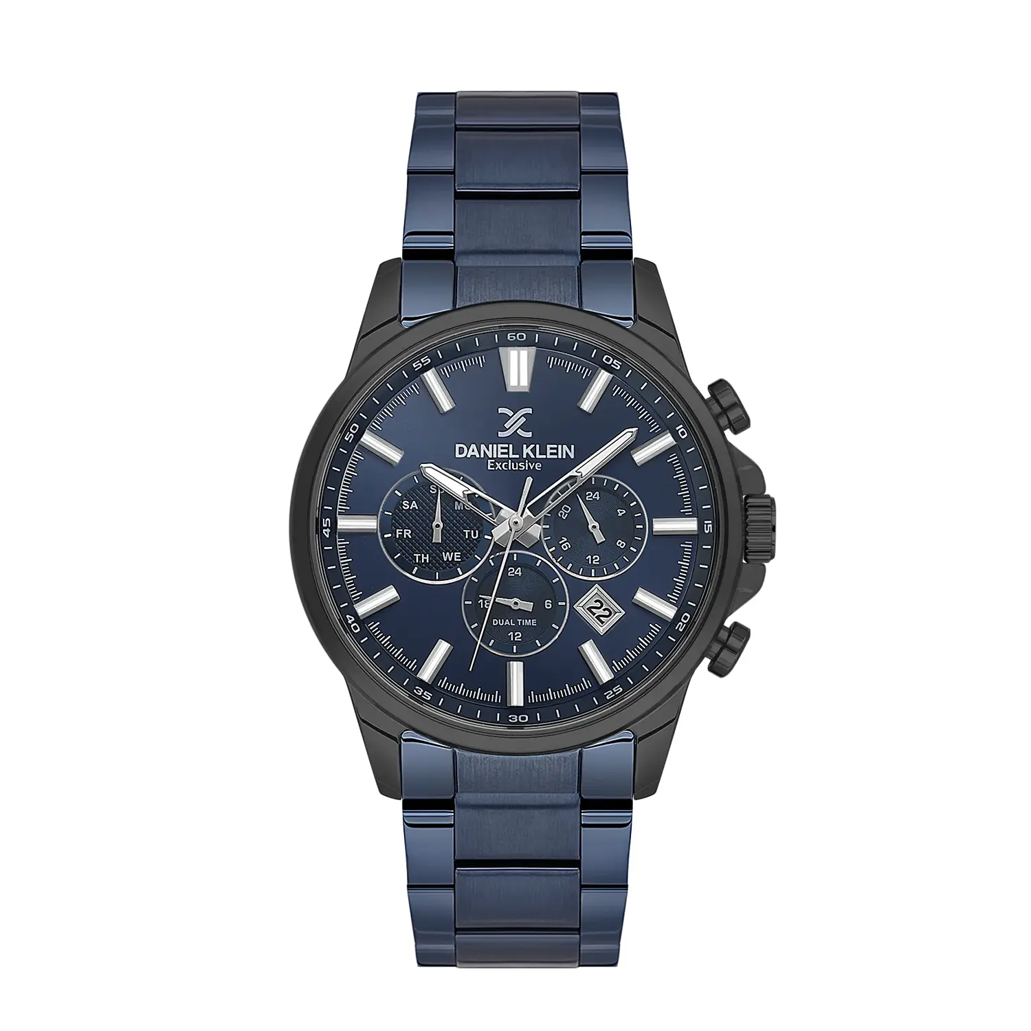 Daniel Klein Exclusive - Ceas Barbatesc Quartz Bleumarin DK.6.14440-6