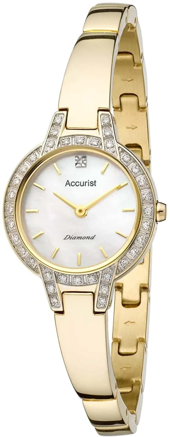 Дамски аналогов часовник Accurist Pure Precision Diamond - A-LB1584P