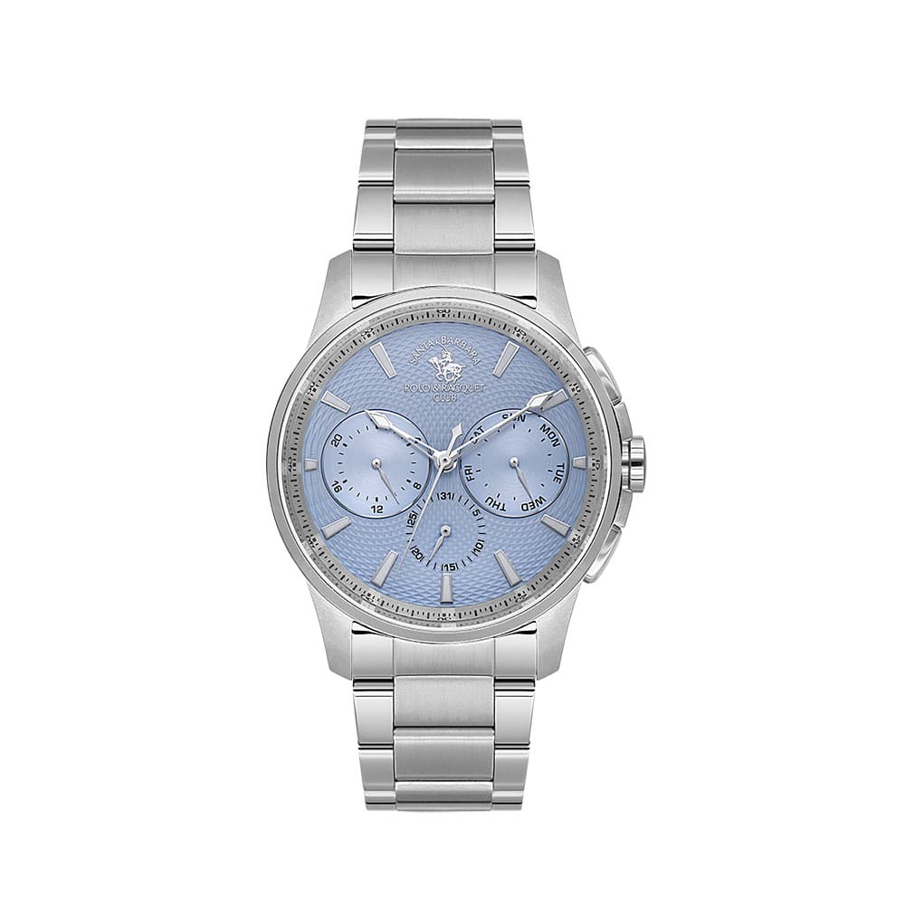 Santa Barbara Polo Legend - Ceas Barbatesc Quartz Argintiu SB.1.10651.5