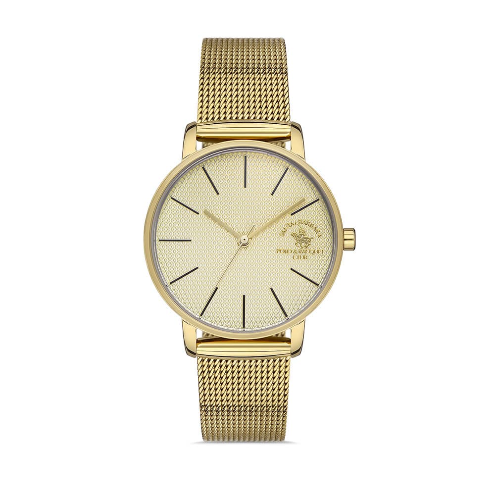 Santa Barbara Polo Unique - Ceas Dama Quartz Auriu SB.1.10408.2