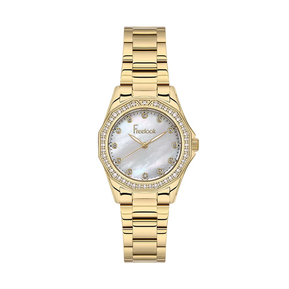 Freelook Lumiere - Ceas Dama Quartz Auriu FL.1.10472.2