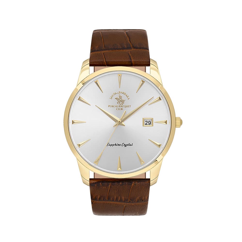 Santa Barbara Polo Noble - Ceas Barbatesc Quartz Maro SB.1.10606.6