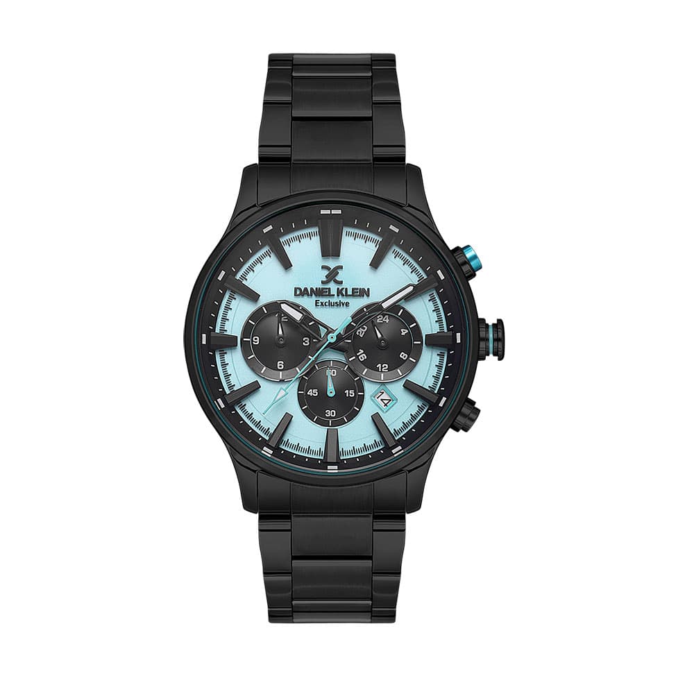 Daniel Klein Exclusive - Ceas Barbatesc Quartz Negru DK.1.13643.6