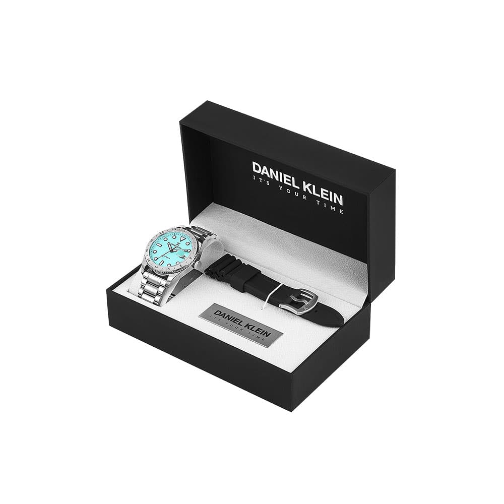 Daniel Klein Limited - Ceas Barbatesc Quartz Argintiu DK.1.13980.4
