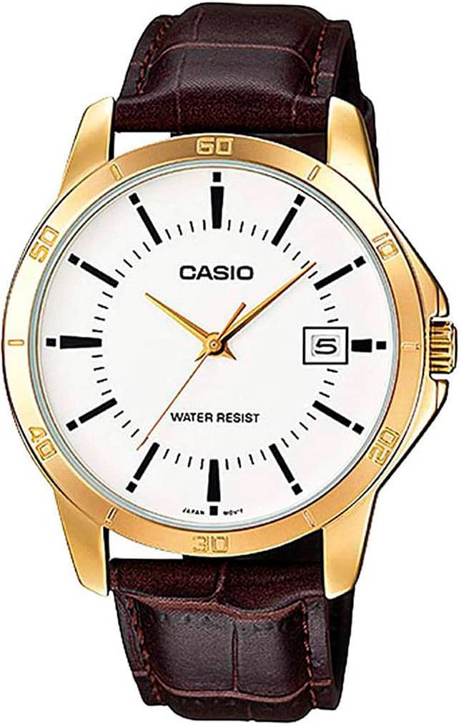 Мъжки аналогов часовник Casio - Casio Collection - MTP-V004GL-9AUDF