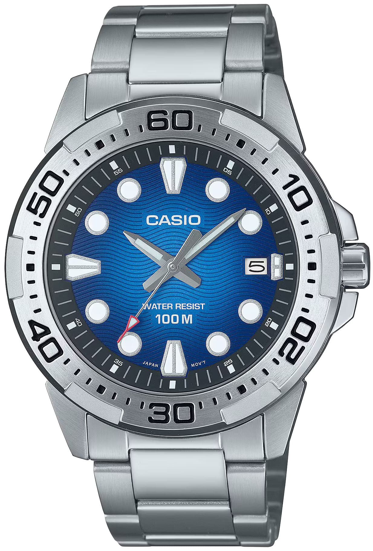Мъжки аналогов часовник Casio - MTD-140D-2AVDF