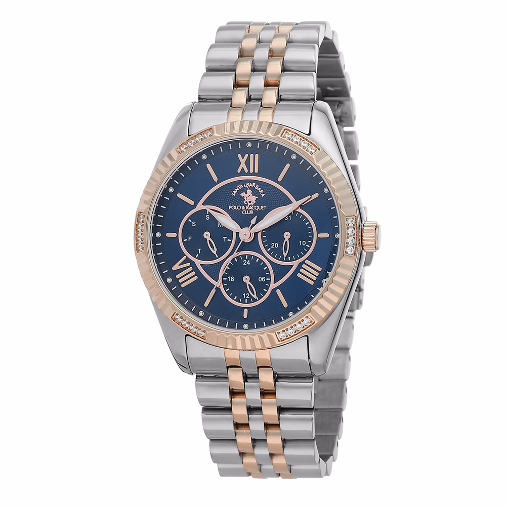 Santa Barbara Polo Unique - Ceas Dama Quartz Auriu Rose SB.1.10005.4