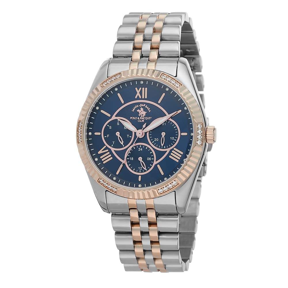 Santa Barbara Polo Unique - Ceas Dama Quartz Auriu Rose SB.1.10005.4