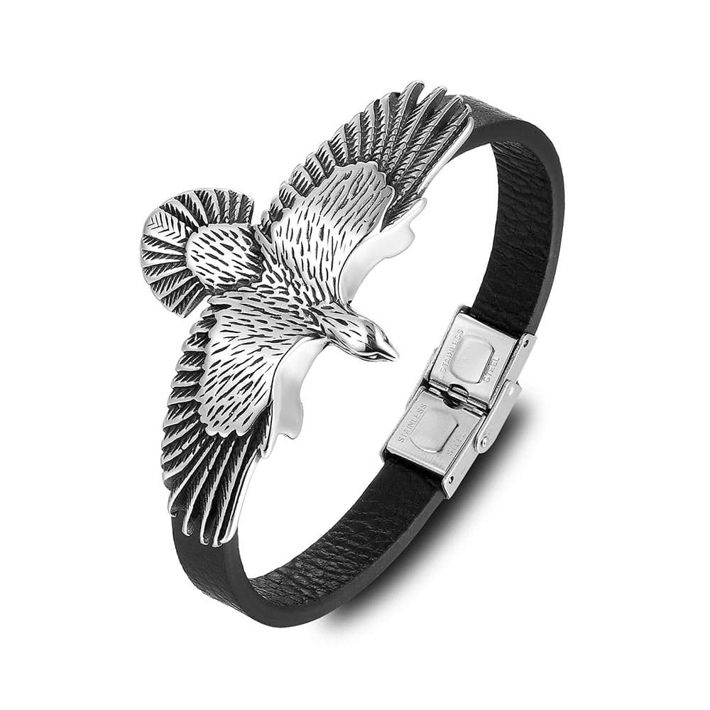 Bratara Neagra Thia Jewelry S. Steel Barbati