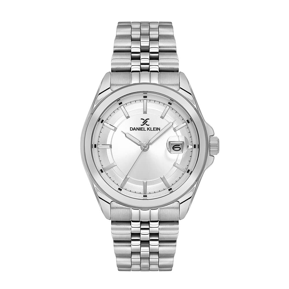 Daniel Klein Premium - Ceas Barbatesc Quartz Argintiu DK.6.14205-1