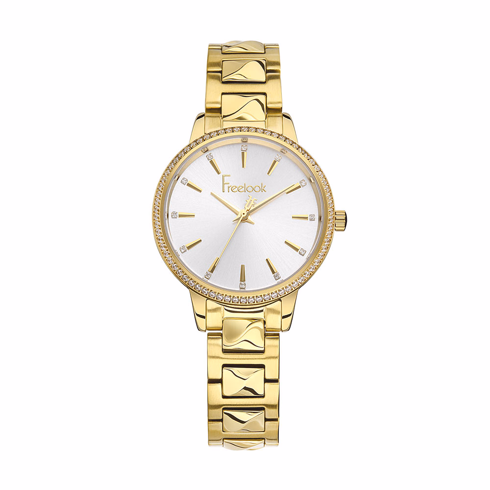 Freelook Lumiere - Ceas Dama Quartz Auriu FL.1.10404.3