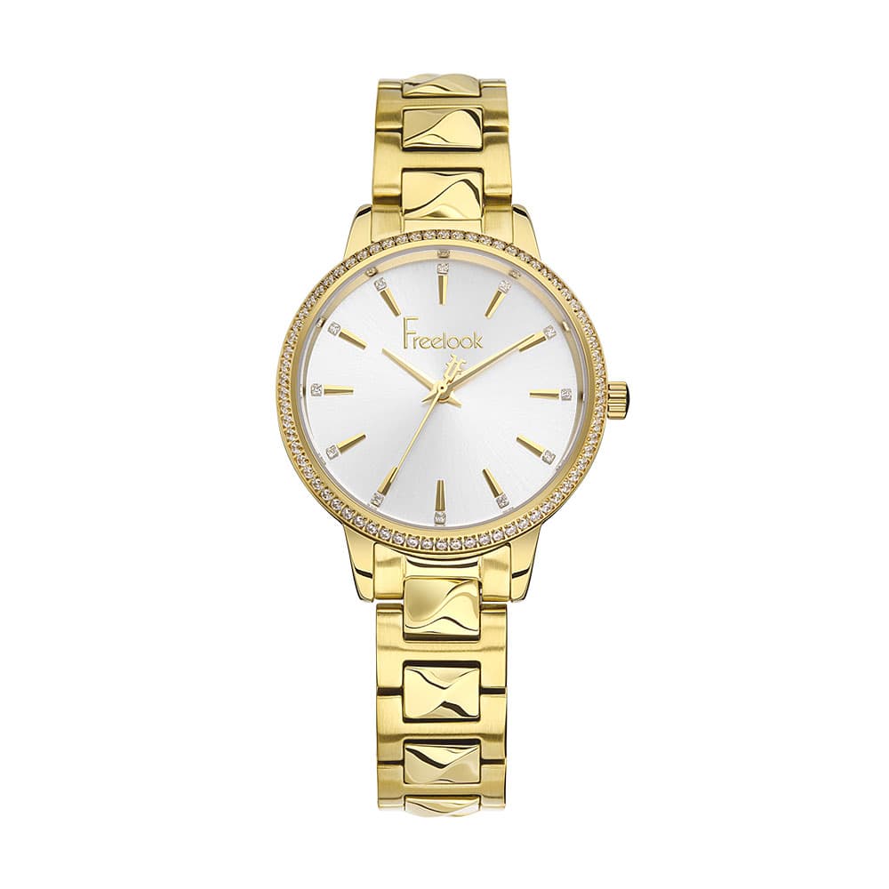Freelook Lumiere - Ceas Dama Quartz Auriu FL.1.10404.3