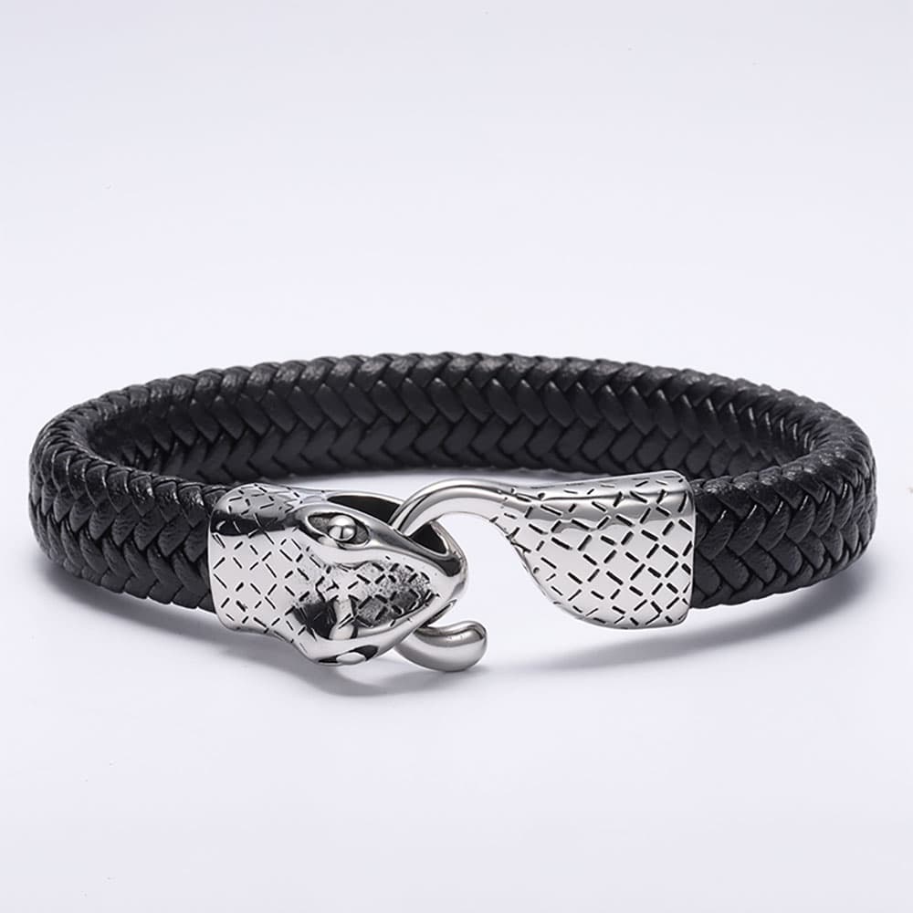 Bratara Neagra Thia Jewelry S. Steel Barbati