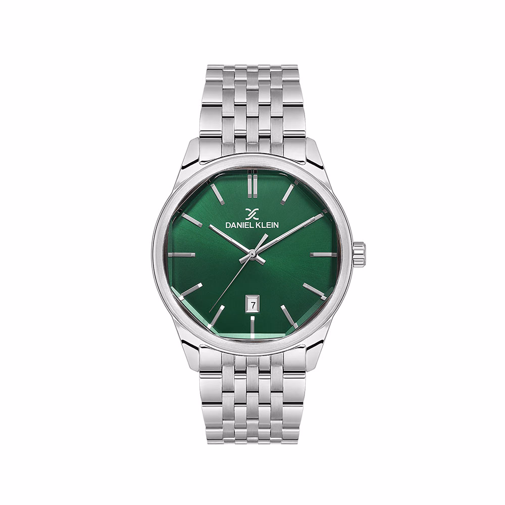 Daniel Klein Premium - Ceas Barbatesc Quartz Argintiu DK.1.14144.4