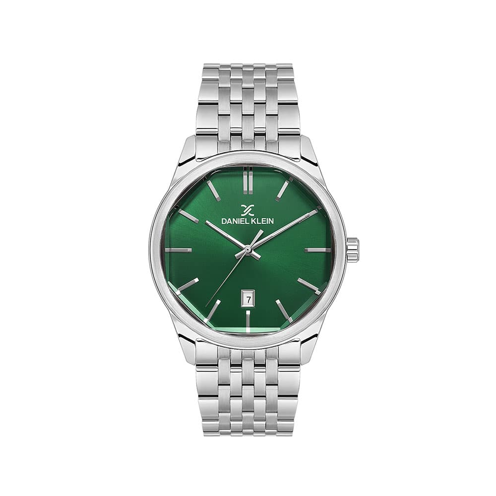 Daniel Klein Premium - Ceas Barbatesc Quartz Argintiu DK.1.14144.4