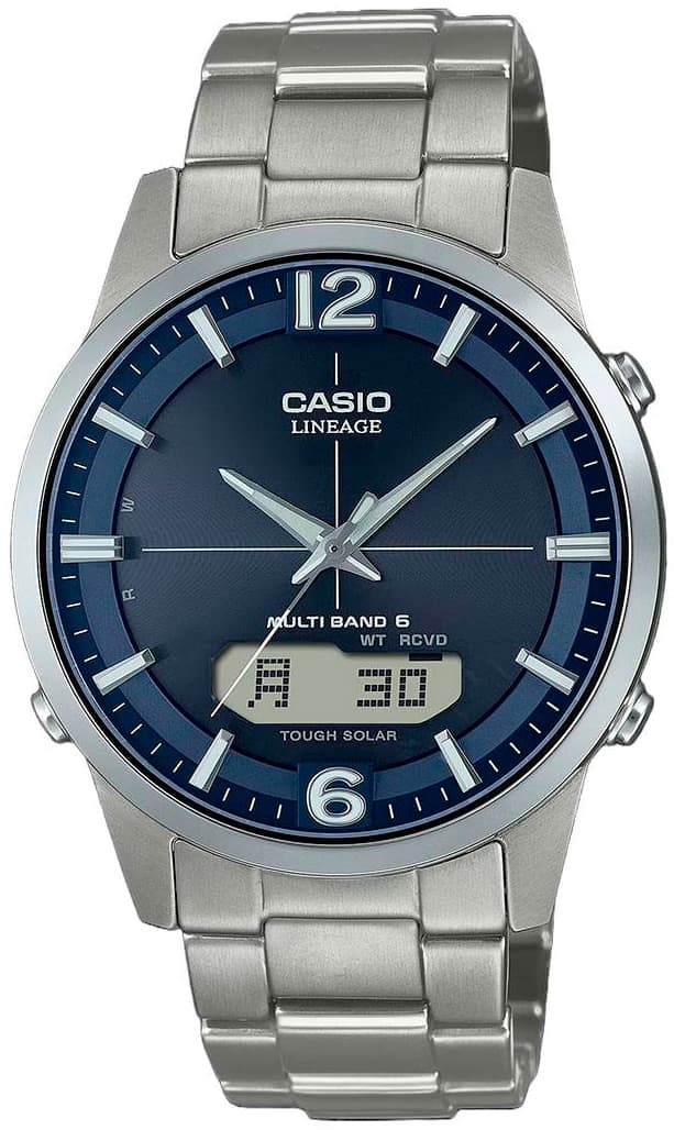 Мъжки часовник Casio Lineage Wace Ceptor Solar Titanium - LCW-M170TD-2AER