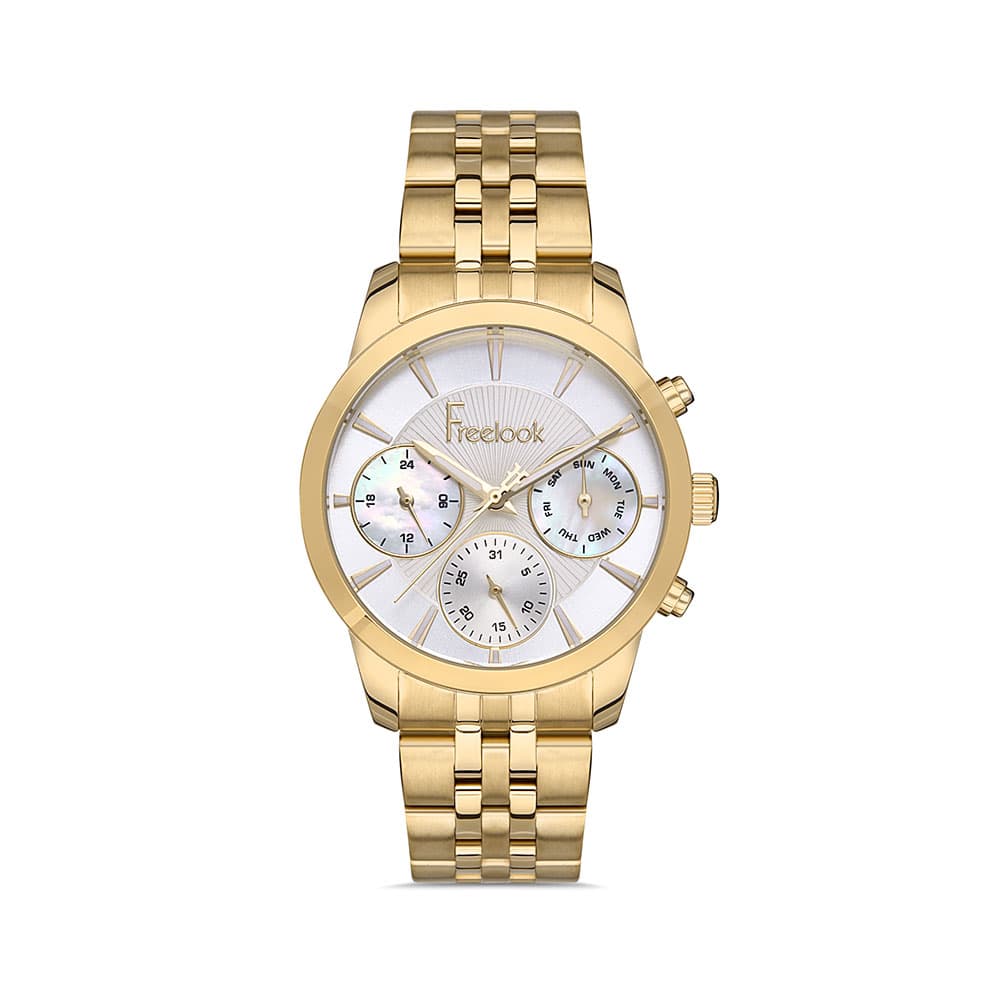 Freelook Belle - Ceas Dama Quartz Auriu FL.1.10358.3