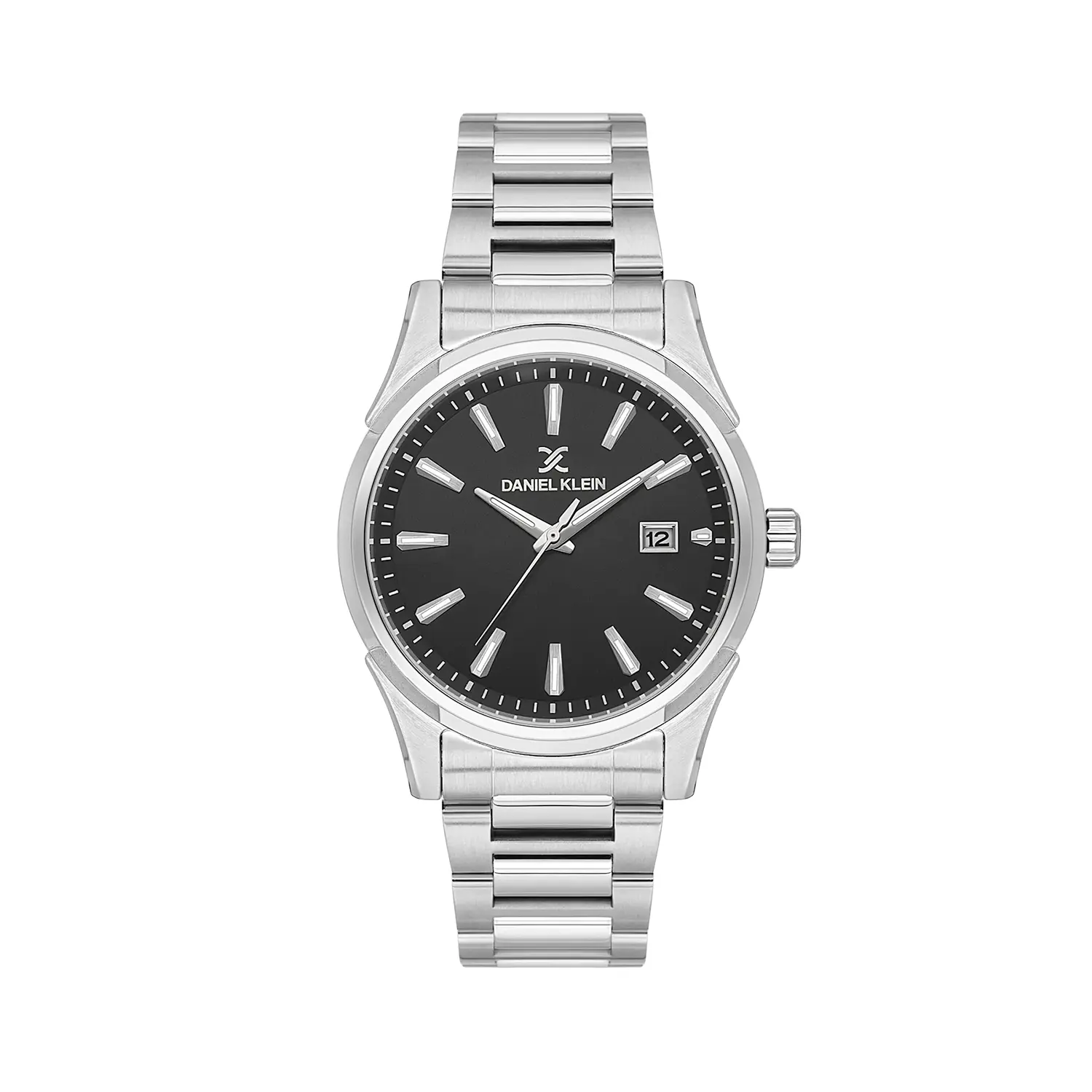 Daniel Klein Premium - Ceas Barbatesc Quartz Argintiu DK.1.14379-2