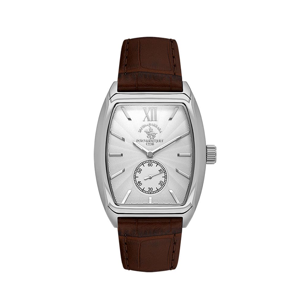 Santa Barbara Polo Noble - Ceas Barbatesc Quartz Cafeniu SB.1.10662.2