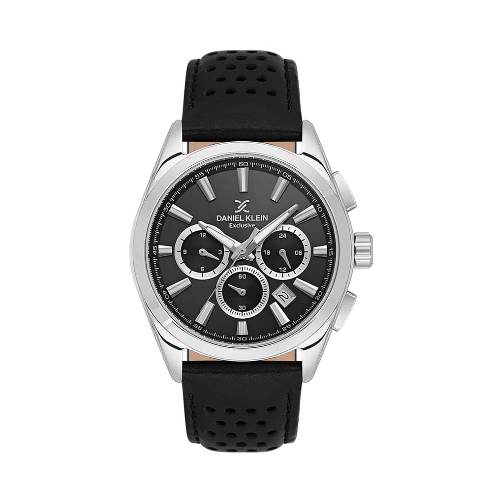 Daniel Klein Exclusive - Ceas Barbatesc Quartz Negru DK.1.13809.2